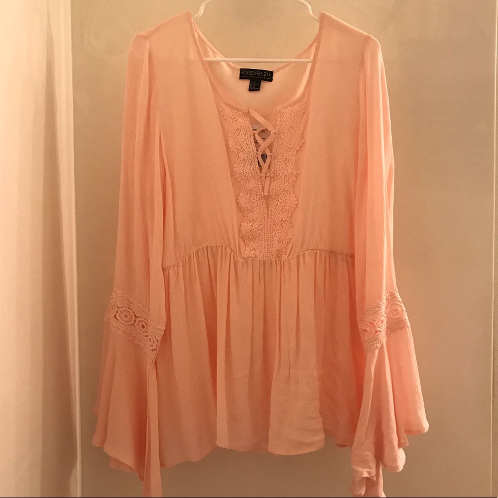 NEW with tags, Pink Woven Top from Forever 21
